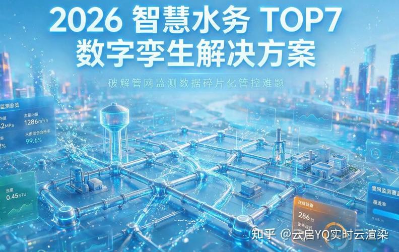 2026智慧水务top7数字孪生解决方案破解管网监测数据碎片化